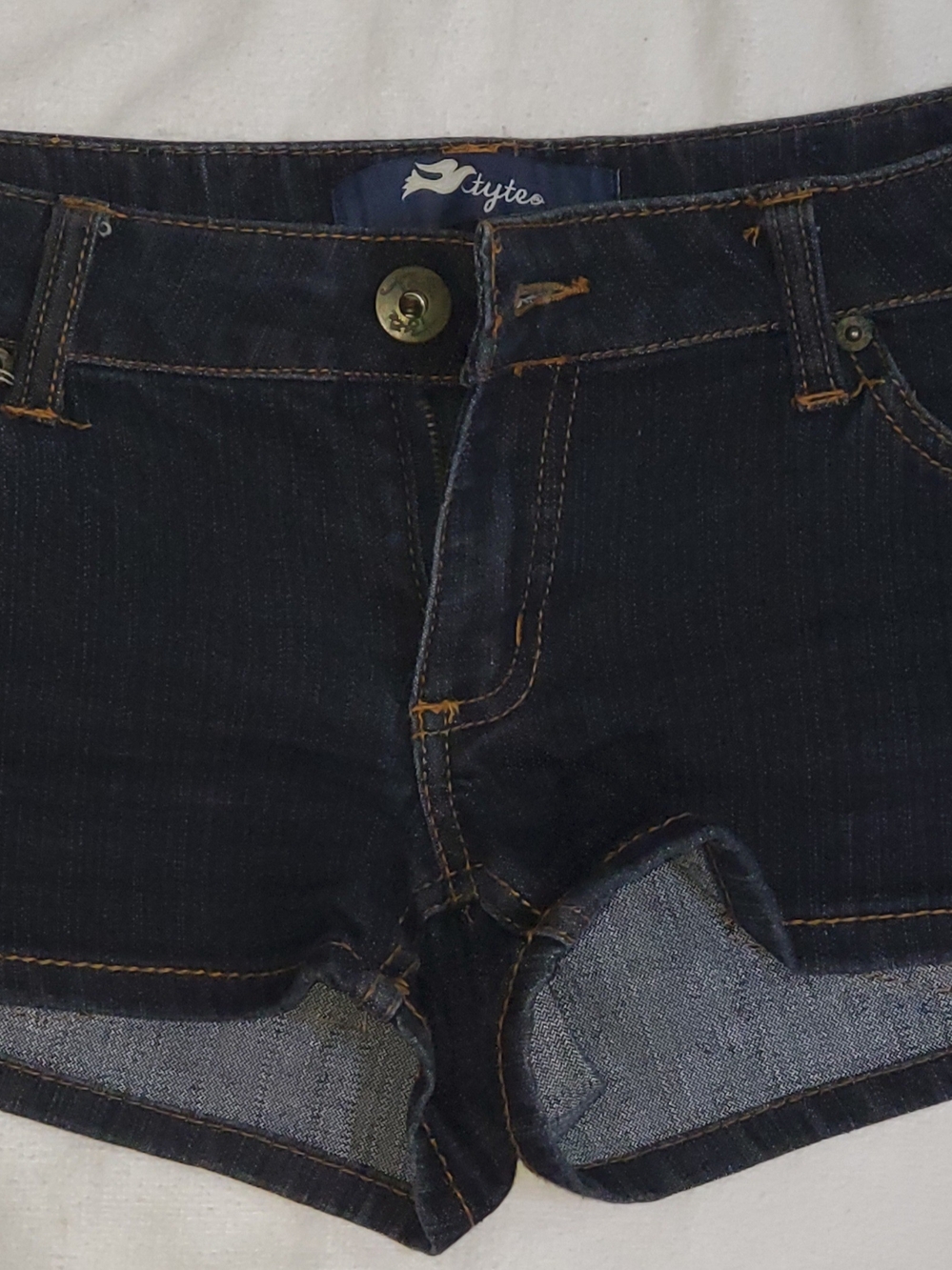 Dark Blue Denim Young Women’s (Junior) Shorts